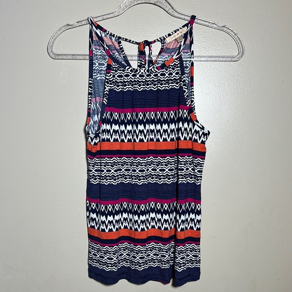 Skies Are Blue Printed Tank Top | XS